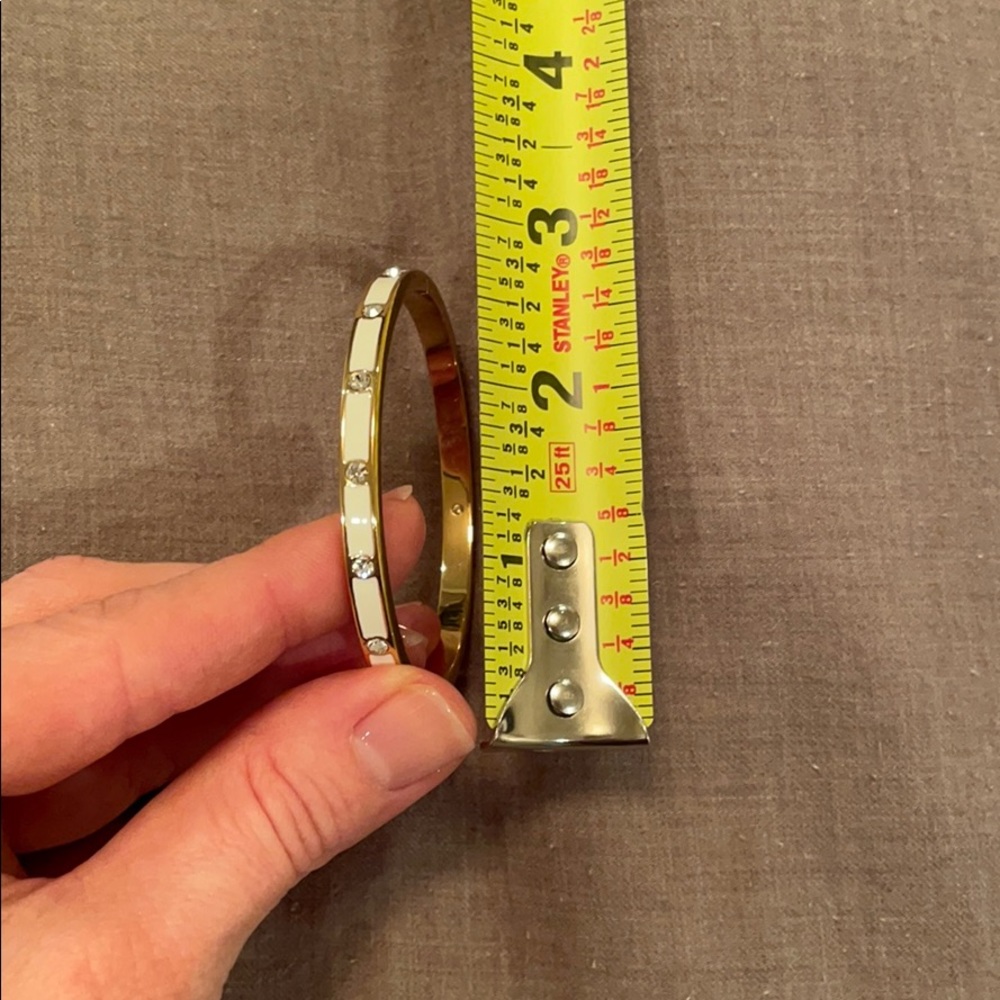 Kate spade bangle bracelet with locking clasp